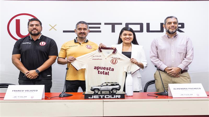 Jetour sigue alentando al más grande y renueva su auspicio con Universitario de Deportes 
