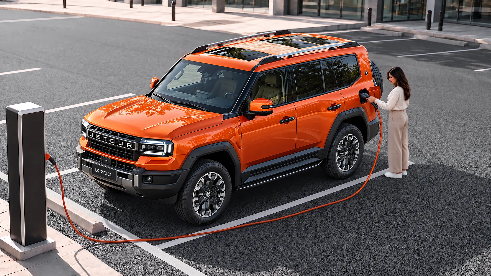 Jetour G700: La Nueva SUV Premium PHEV que Redefine el Lujo, la Potencia y el Todoterreno